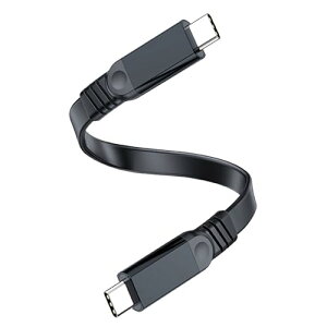 Type-C �P�[�u�� 0.5M USB C to C�P�[�u�� USB 3.2(Gen2) 10Gbps�����f�[�^�]�� PD�Ή� 60W�}���[�d