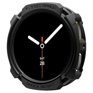 Spigen Galaxy Watch 8 44mm �P�[�X �X�|�[�e�B�[ �f�U�C�� ���� �Ռ��z�� ���h�~ �ϏՌ� �ی�J�o�[ �M�����N�V�[�E