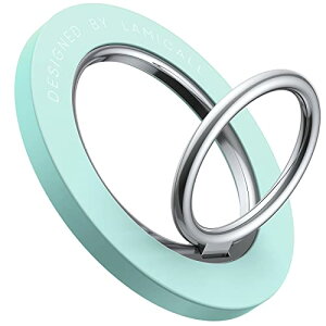 Lamicall MagSafe�Ή� 360�x��]�� �X�}�z�����O : �}�O�l�b�g�� �g�ѓd�b �z���_�[ �����O �}�O�Z�[�t �o���J�[�����O �p