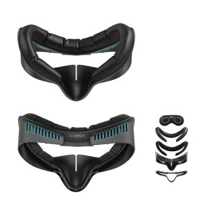 AMVR Facial Interface Quest 3S�ɑΉ��t�F�C�X�N�b�V��������t�F�C�X�J�o�[�_�炩��PU&�A�C�X�V���N (�W����)