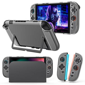 MoKo Switch 2 �J�o�[ �h�b�N�Ή� �X�C�b�`2 �N���A�P�[�X ���̎��݌v Joy-con�J�o�[ PC+TPU�� �ϏՌ� ����~�� ��