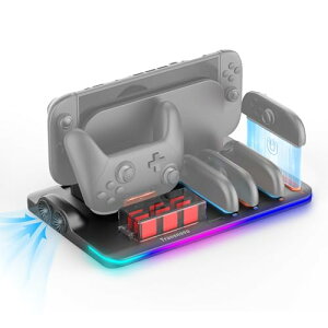 2025�v�V�I 6 In 1 ��p&�[�d&���[TRANSNOVO Switch 2�ɓK��Pro & �W���C�R���p�̗�p�[�d�� �X�C�b�`2�p�� 3