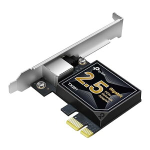 TP-Link 2.5Gbps LAN�J�[�h PCI-E �A�_�v�^�[ �l�b�g���[�N�J�[�h TX201