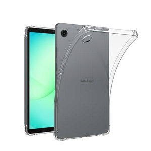 Gosento For Samsung Galaxy Tab A11+ �P�[�X �N���X�^�� �N���A ���� TPU�f�� �ی�J�o�[ (�N���A)