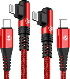 USB C iphone �[�d�P�[�u�� L��3M 2�{�Z�b�gUSB PD�Ή� �}���[�d typec iphone�P�[�u�� �����ϋv iPhon