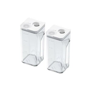 VAKUEN �v���~�A���^��ۑ��{�g�� 1.4L 2�Z�b�g �����^ �^��ۑ��e�� BPA�t���[ �H�i���ő�5�{�����V�N�ۑ� (1.4L 2��)