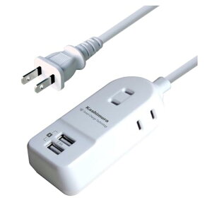 �J�V���� �����E�C�O���p �d���^�b�v A�^�C�v AC�R���Z���g3�� USB2�|�[�g 2.4A�}���[�d �z���C�g 1m NWM-16