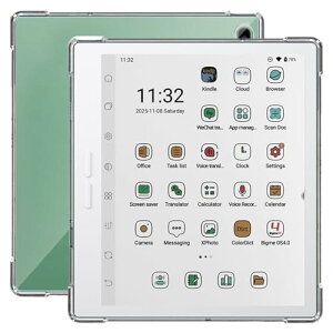 For Bigme B7 �P�[�X �N���A TPU�f�� �ϏՌ� �Ռ��z�� �S�ʕی� ���^ �y�� Greerass �\�t�g�J�o�[ ����~�� ���΂ݖh