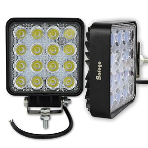 Safego [NCg 2 48W LED Ɠ Px[NCg Lp^Cv 16ALED ԊO _Ƌ@B zCg 6000K