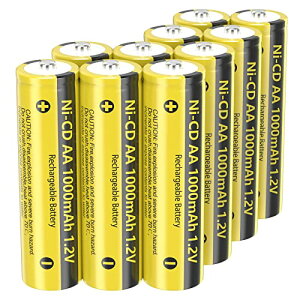 PKCELL �j�J�h�d�r �P3�` 1.2V �j�b�J�h �[�d�d�r NICD AA1000mAh (10�{�g)