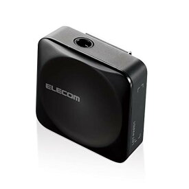 エレコム Bluetoothオーディオレシーバー お手持ちのイヤホンを簡単無線化 スクエアタイプ ブラック LBT-PAR01AVBK