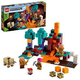 レゴ (LEGO) おもちゃ マインクラフト ゆがんだ森 男の子 女の子 マイクラ Minecraft 子供 グッズ ゲーム 玩具 知育玩具 誕