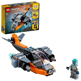 レゴ(LEGO) クリエイター サイバードローン 31111 おもちゃ ブロック プレゼント 飛行機 ひこうき 男の子 女の子 6歳以上