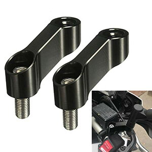 Beilike �~���[�z���_�[ �I�t�Z�b�g�z���_�[ �K���Ԏ� MT-07 MT-09 Fazer XSR900 �ėp �A���~ 10mm ��/�t�l