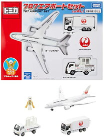 タカラトミー『 トミカ 787エアポートセット (JAL) 』 ミニカー 車 おもちゃ 3歳以上 玩具安全基準合格 STマーク認証 TOMICA