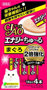 チャオ (CIAO) エナジーちゅ~る まぐろ 4本 6個セット