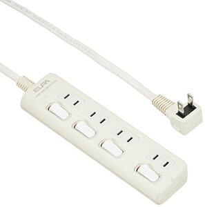 �G���p(ELPA) �����v���X�^�b�v �X�C�b�` �R���Z���g �G�R 4�� 1m 125V 15A ������p WLS-410EB(W)