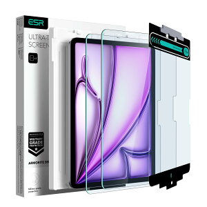 ESR 2ZbgiPad Air 13C` tB M2 2024p Armorite KXXN[یtB ȒP\tg