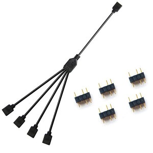 TRX ARGBt@pdP[u 5V3s 4P[u 30cm LEDpP[u AhTu ARGBwb_[RlN^ RG