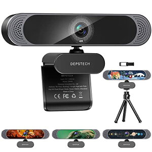 WebJ 4K I[gtH[JX 800f DEPSTECH EFuJ UHD掿 fA}CN ␳ USBڑ P