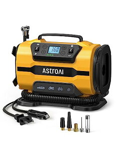 AstroAI GA[RvbT[ dC 5 in 1 ^CEv[ ԗp AC/DCd 150 PSI dIt 