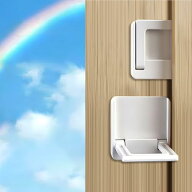 跡の残らなく剥がせ 引き戸 ストッパー 窓 ロック 無味な ドアストッパー 穴あけ不要 窓 ストッパー 転落…