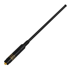 144/430MHz帯 アマチュア無線対応 ハンディロッドアンテナ SMAJ型 VHF/UHF 6段 伸縮 YAESU/KENWOOD/BAOF