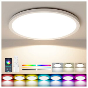 Antree LedV[OCg 6 24w Ɩ V ԐڌRGBJ[ 3600lm F ɔ^  ͋CCg dC