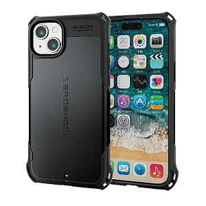 �G���R�� iPhone15 Plus �P�[�X ZEROSHOCK �ϏՌ� �Ռ��z�� �l�p�_���p�[ �n�j�J���\�� �_�u�����C���[�\�� �Ռ��z���t