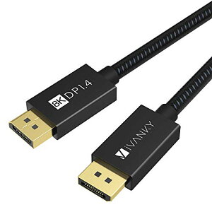 iVANKY 8K DisplayPort P[u iDP 1.4jVESAF fBXvC|[g P[u 8K/60Hz 4K/144H