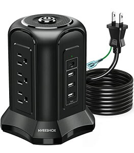 NVEESHOX d^bv ^[^ usb RZg Type-Ct R[h 5m K[h 9AC 4USB|[g e[u^