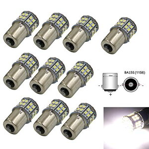 S25 �V���O���� LED�iP21W 1156 S25 G18 BA15S�j�o�b�N�����v 1206SMD 50�A �z���C�g �s���p180�x 60