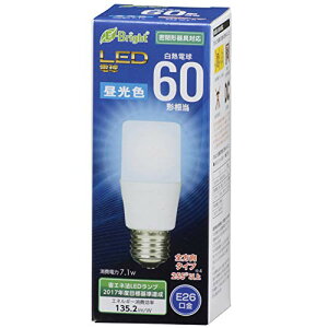 �I�[��(OHM) �I�[���d�@ LED�d�� T�`�i60�`����/960lm/�����F/E26/�S�����z��255°/���`���Ή��j LDT7D-G A