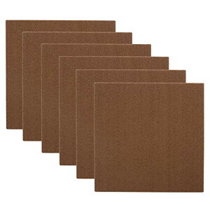 �M�m�� �t�F���g�p�b�h 6������ 15cmx15cm �Ƌ�ی�p�b�h �L�Y�h�~�E�h�� (�R�[�q�[)