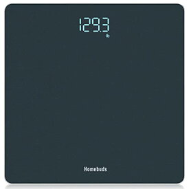 Homebuds 体重計新登場・薄型 ヘルスメーター 乗るだけ 高精度 電源自動ON/OFF バックライト付 180kgまで対応 ボディスケール
