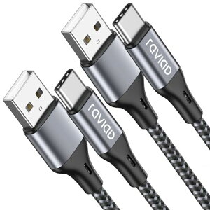 RAVIAD USB Type C P[u3m/2{Zbg^Cv C P[u 3A }[d f[^] ϋviC҂ USB-A