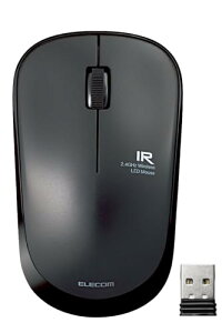 �G���R�� ���C�����X�}�E�X �É� 3�{�^�� �ȓd�� ��2.5�N�d�r�s�v �u���b�N M-IR07DRSBK/EC