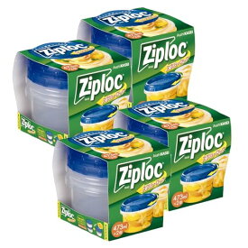 まとめ買いジップロック スクリューロック 473ml (2個入)×4個