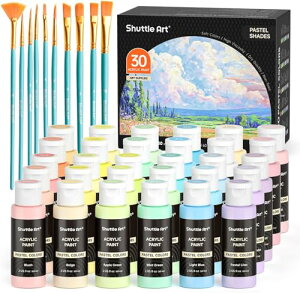 Shuttle Art ANG̋ pXeJ[ 30F G̋Zbg 60ml yCguV10{t 킢 _炩F L