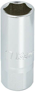 �R�[�P�� 1/2(12.7mm)SQ. �z�C�[���i�b�g�p�\�P�b�g �S��60mm 17mm 4300M-17(L60)