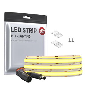 BTF-LIGHTING FCOB COB LEDe[vCg x tLVu LEDe[vCg 1M 528LEDs/m F 60