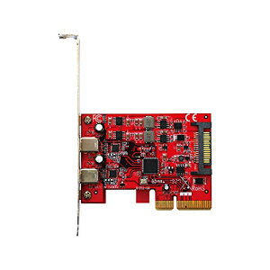 lu USB3.2 Gen2 (10Gbps) Type-C×2 C^[tF[X J[h (PCI-Express x4 ڑ) ASMe