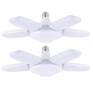 ガレージライト led 作業灯 球 工事用ライト LEDシーリングライト E26 LED電球 6灯式 80W 昼白色 6500K led 作業灯