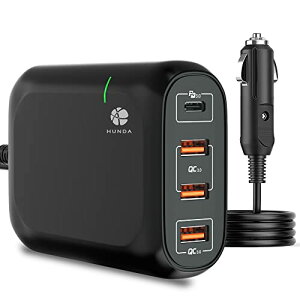 HUNDA VK[\Pbg usb J[`[W[ 119W 4|[gPD3.0 & QC3.0ԍڏ[d Type-C 65W ԍڋ}[d
