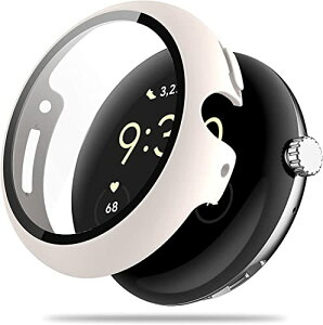 Google Pixel Watch 2/Pixel Watch 1 �p �P�[�X �ی� �K���X�t�B���� ��̌^ PC+TPE�ގ� ��d�\�� �S��