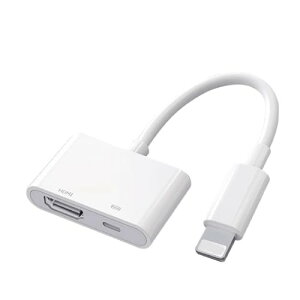 MFiF Lightn-ing HDMI ϊA_v^ i-Phone HDMI ϊP[u dsv 1080P Cg-jO digi