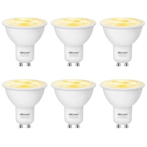 DiCUNO LED�d�� GU10���� �d���F 50W�`�n���Q������ 5W LED�X�|�b�g���C�g 500lm 2700K �L�p ���P�x �ȃG�l