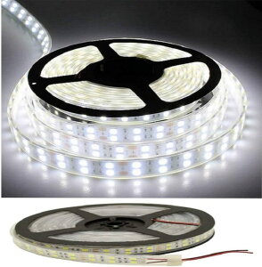 LEDe[vCgPx 5m h 24V 600ASMD5050   ȒPݒu 邢  Jo[t  zCg 