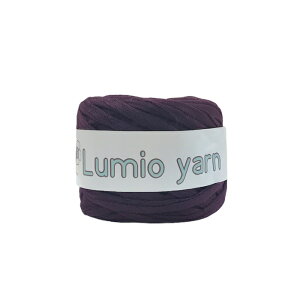 【Lumio yarn】ヤーン アップサイクルヤーン リサイクルヤーン 50m 《132》パープル系【久世染】《定形外発送・送料無料》