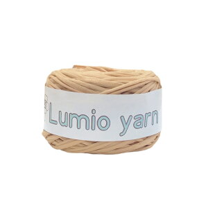 【Lumio yarn】ヤーン アップサイクルヤーン リサイクルヤーン 50m 《6》ベージュ系【久世染】《定形外発送・送料無料》